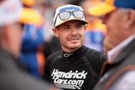 Kyle Larson at the 108th Running of the Indianapolis 500 - Source: Getty